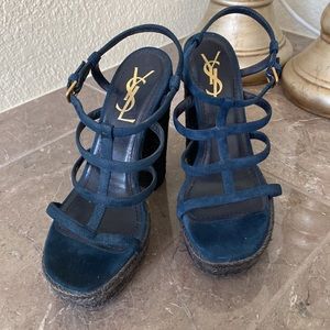 YSL platform sandal